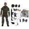 Kitcheniva Kids Military Army Combat Swat Police Soldier ACU Suit Model Action Figure Gift Toys